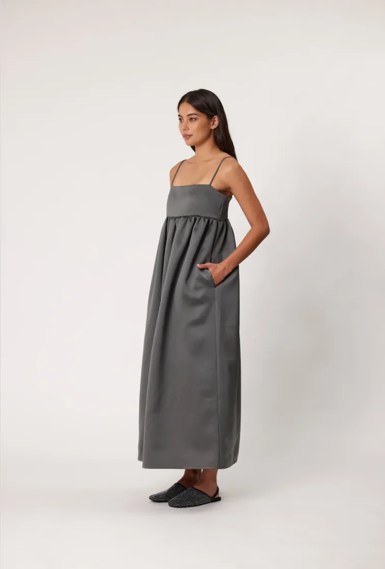 REMAIN Sydney Dress - Smoke