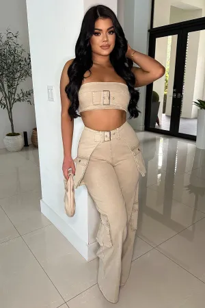 RUNNER UP CARGO PANT SET
