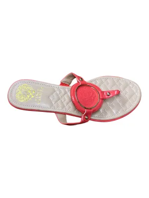 Sandals Flats By Vince Camuto In Orange, Size:8.5