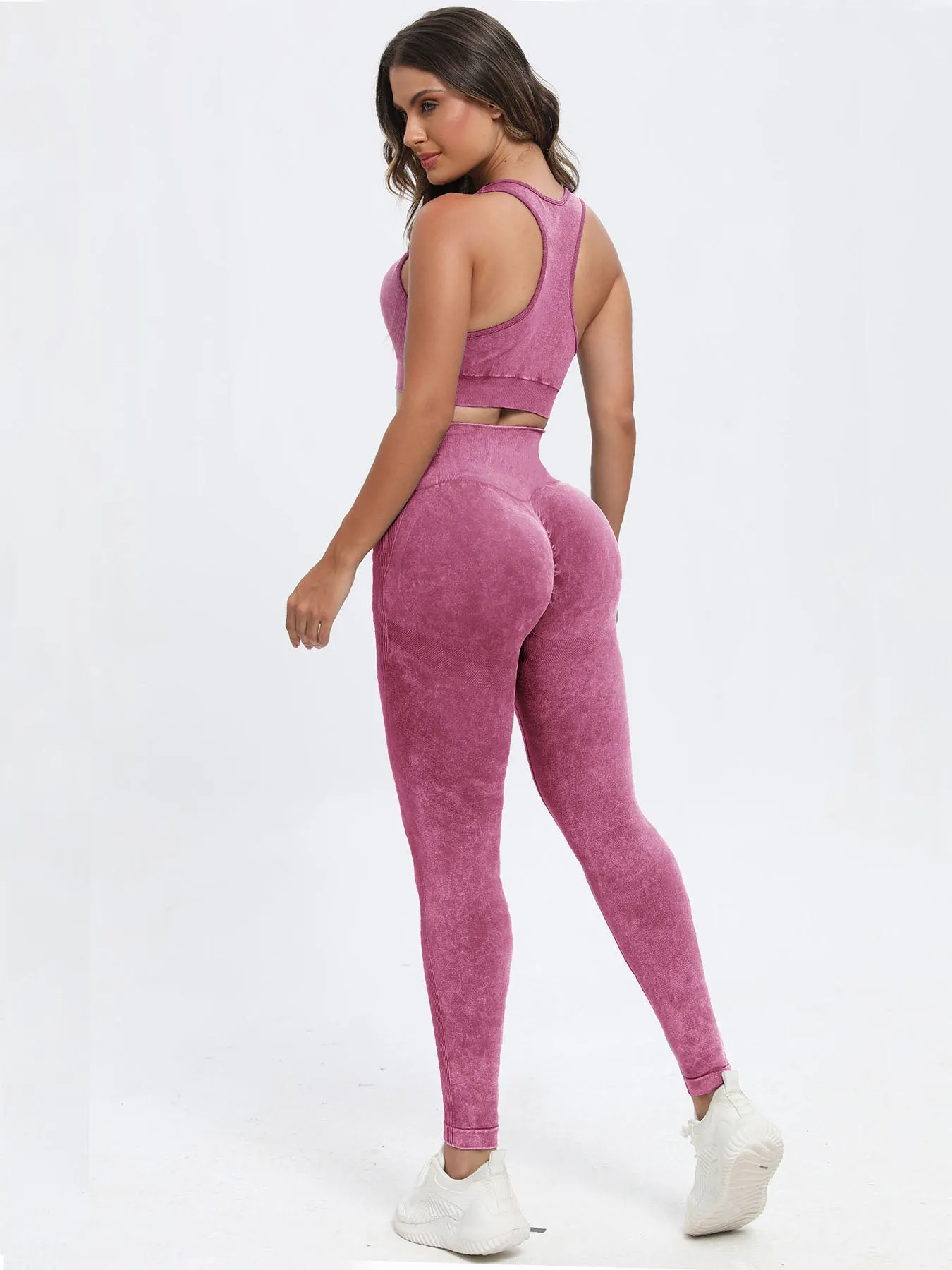 Scoop Neck Wide Strap Top and Leggings Active Set