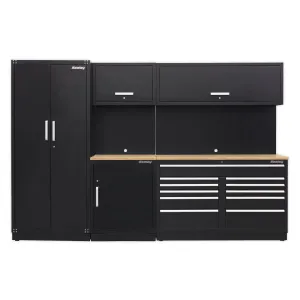 Sealey Premier Premier 3.3m Storage System - Oak Worktop