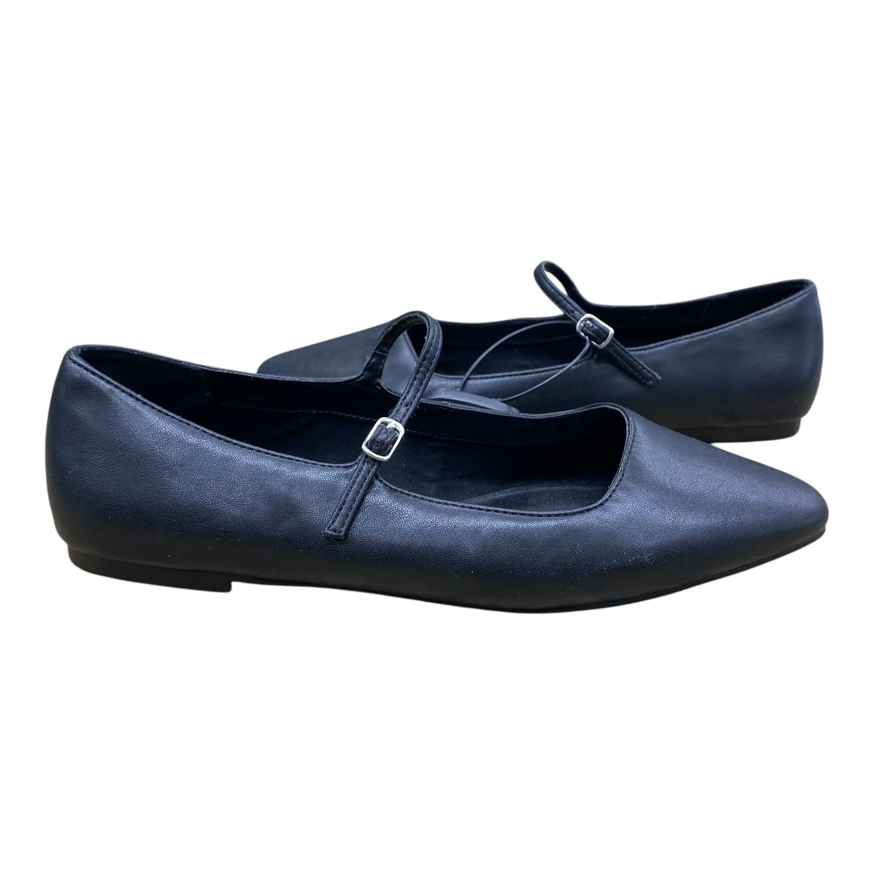 Shoes Flats By Open Edit In Black, Size:8.5