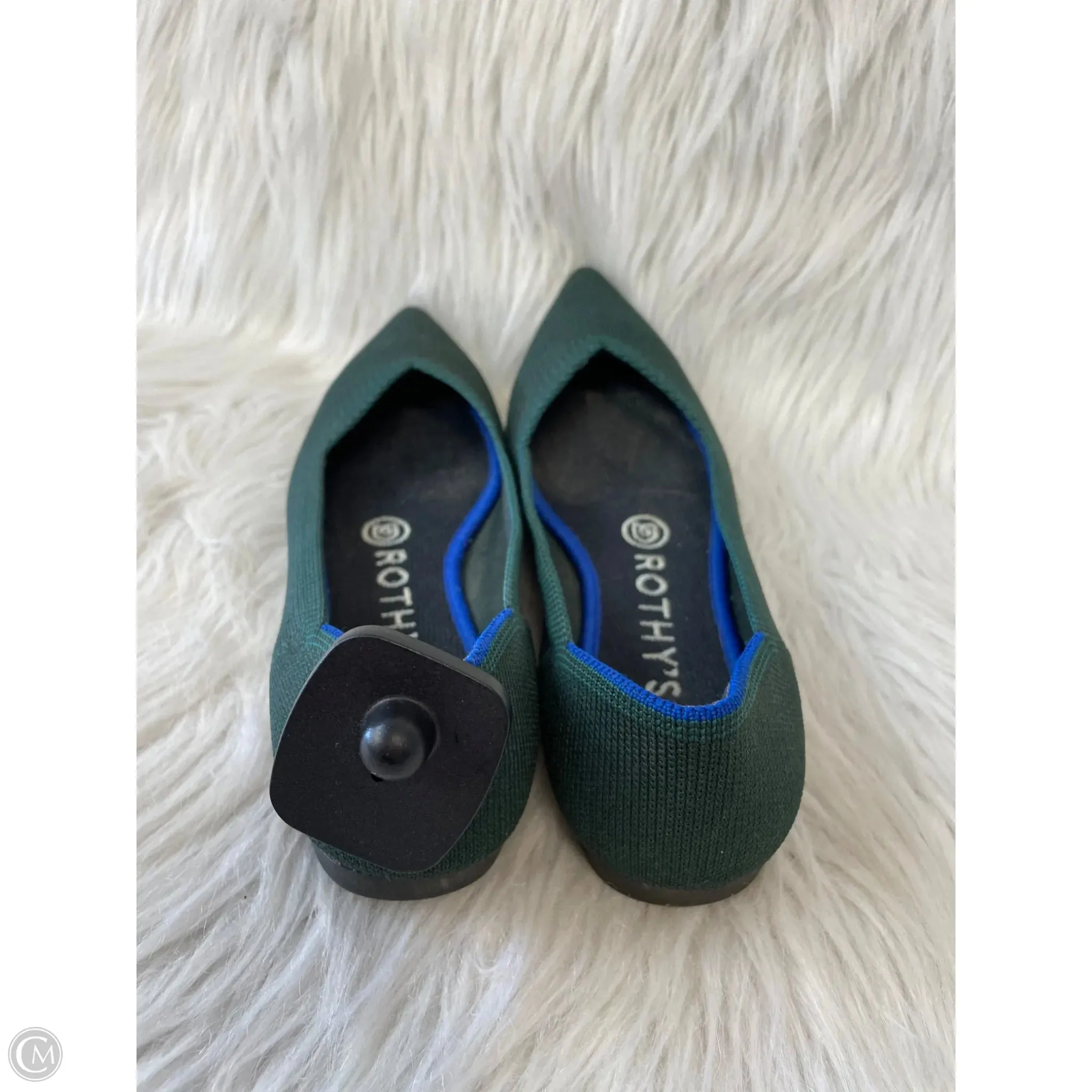Shoes Flats By Rothys In Green, Size: 6