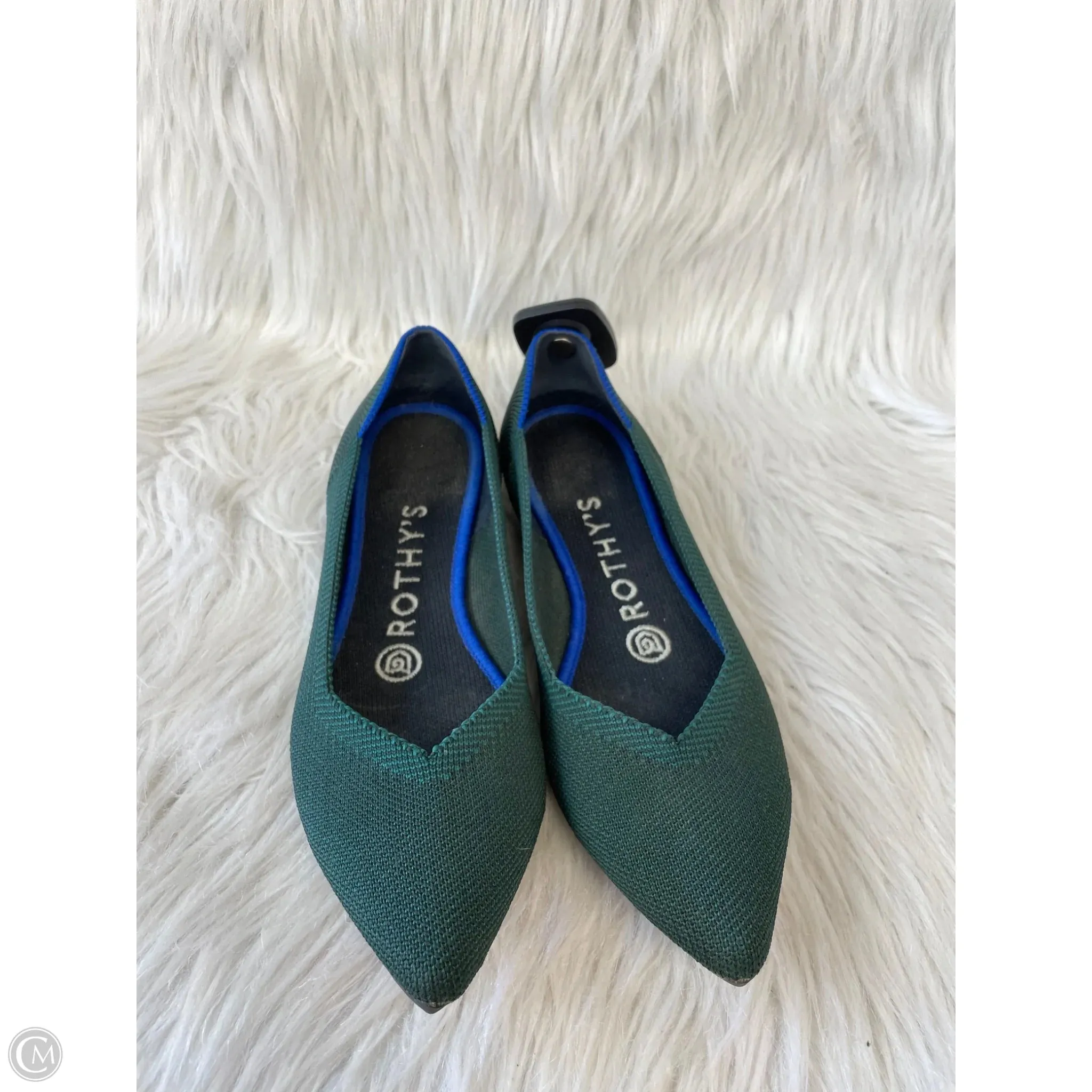 Shoes Flats By Rothys In Green, Size: 6