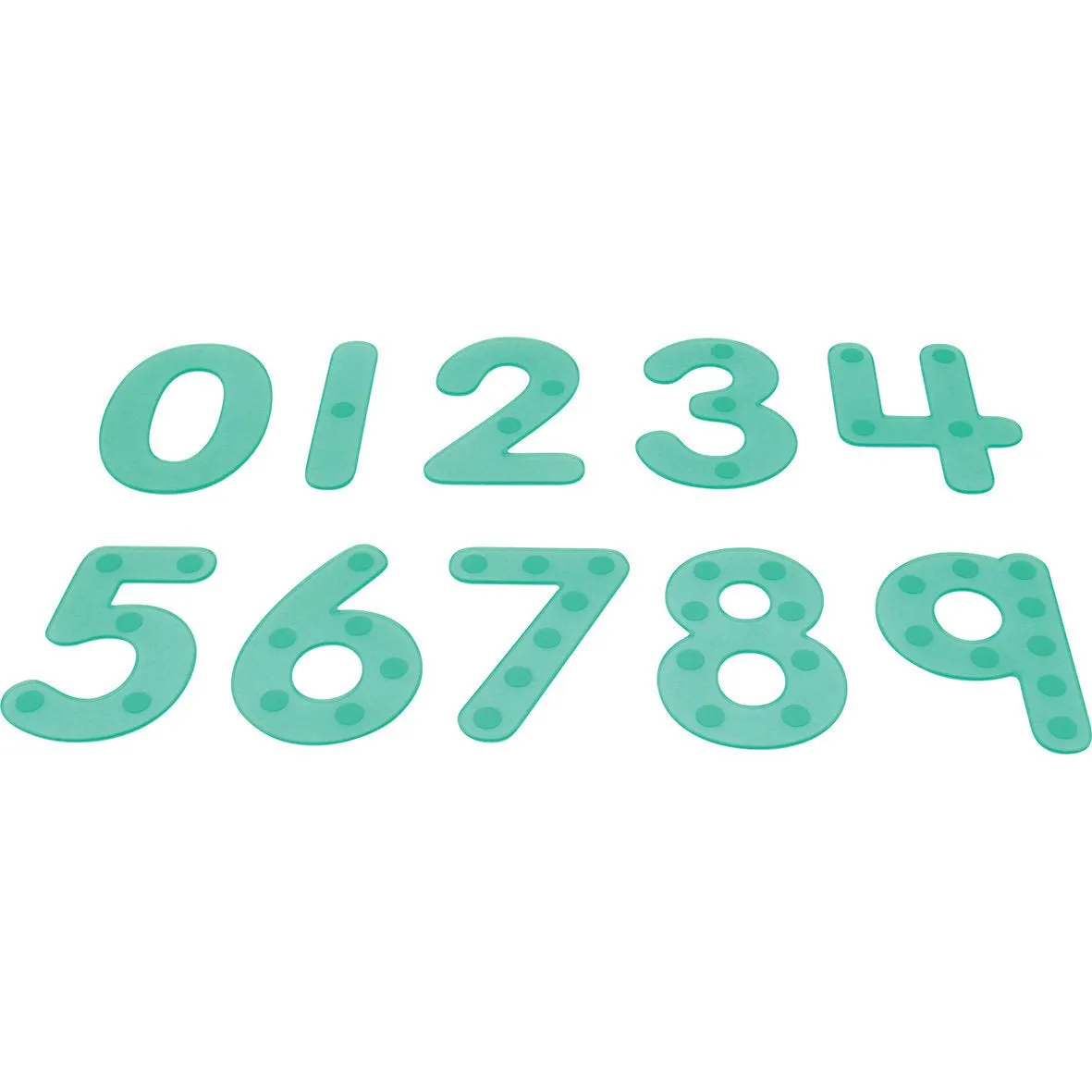 SiliShapes Tactile Numbers pk 10