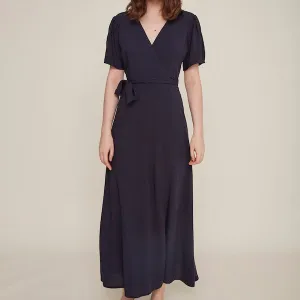 Silvia Dress in Navy