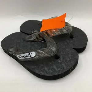 Size 10: Locals Black Sandals