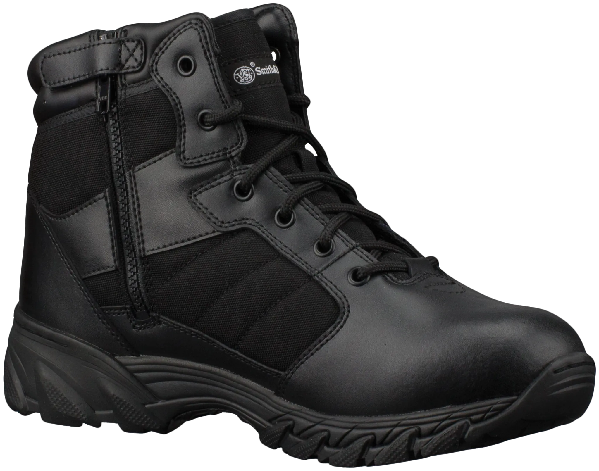 Smith & Wesson® Footwear Breach 2.0 Men's Tactical Side-Zip - 6" Black