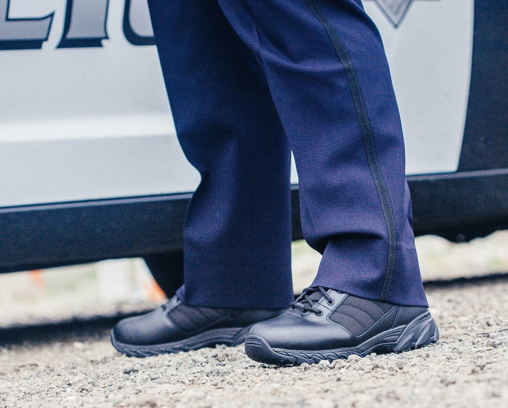 Smith & Wesson® Footwear Breach 2.0 Men's Tactical Side-Zip - 6" Black