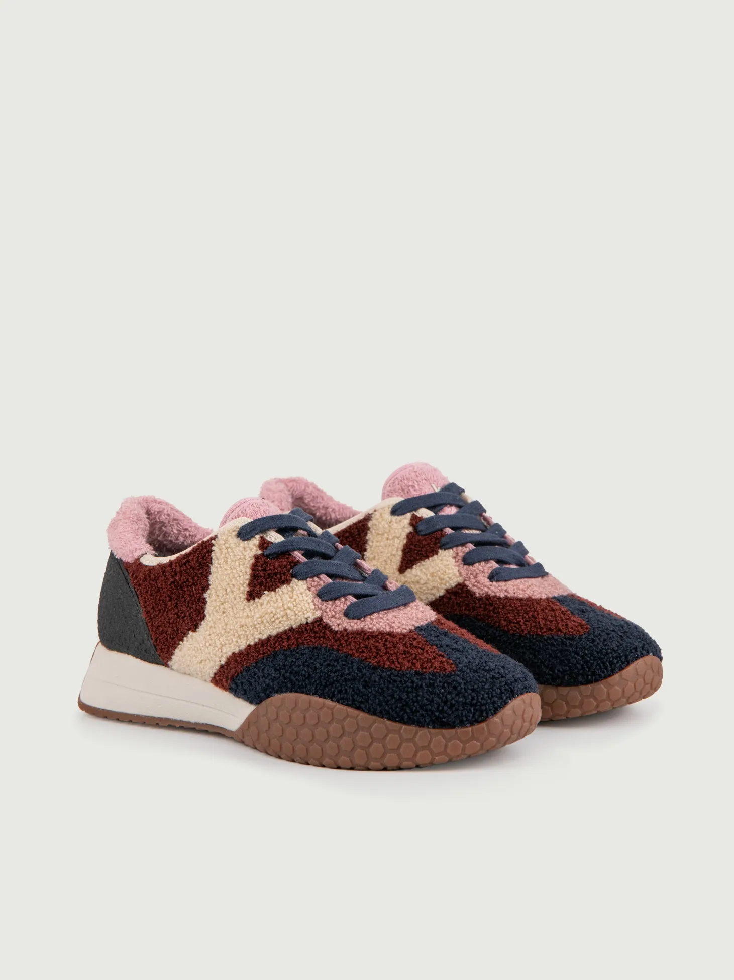Sneaker Kehnoo KV 9724 colore Navy Bordeaux