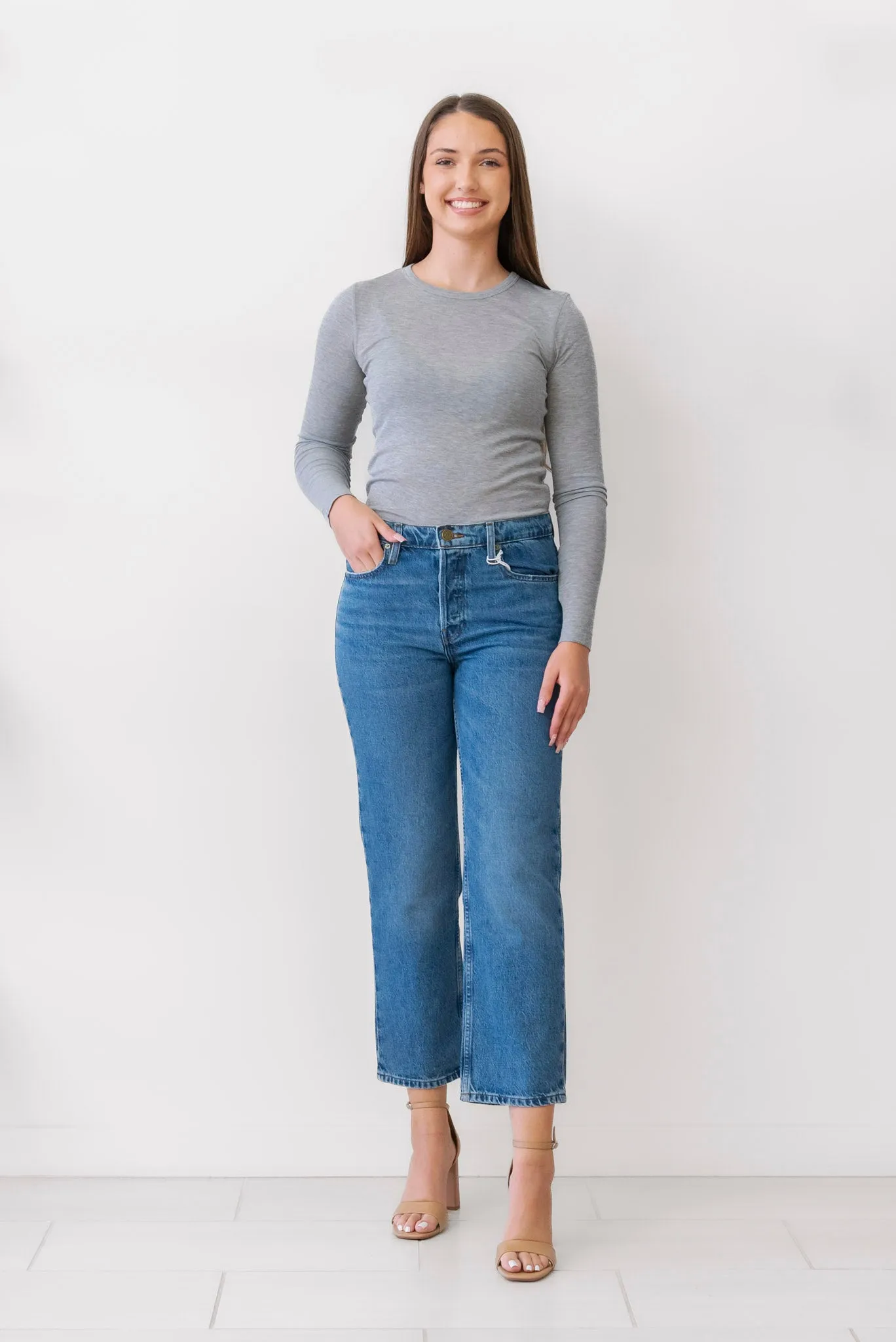 SOPHIE RUE Clef Top GRAY