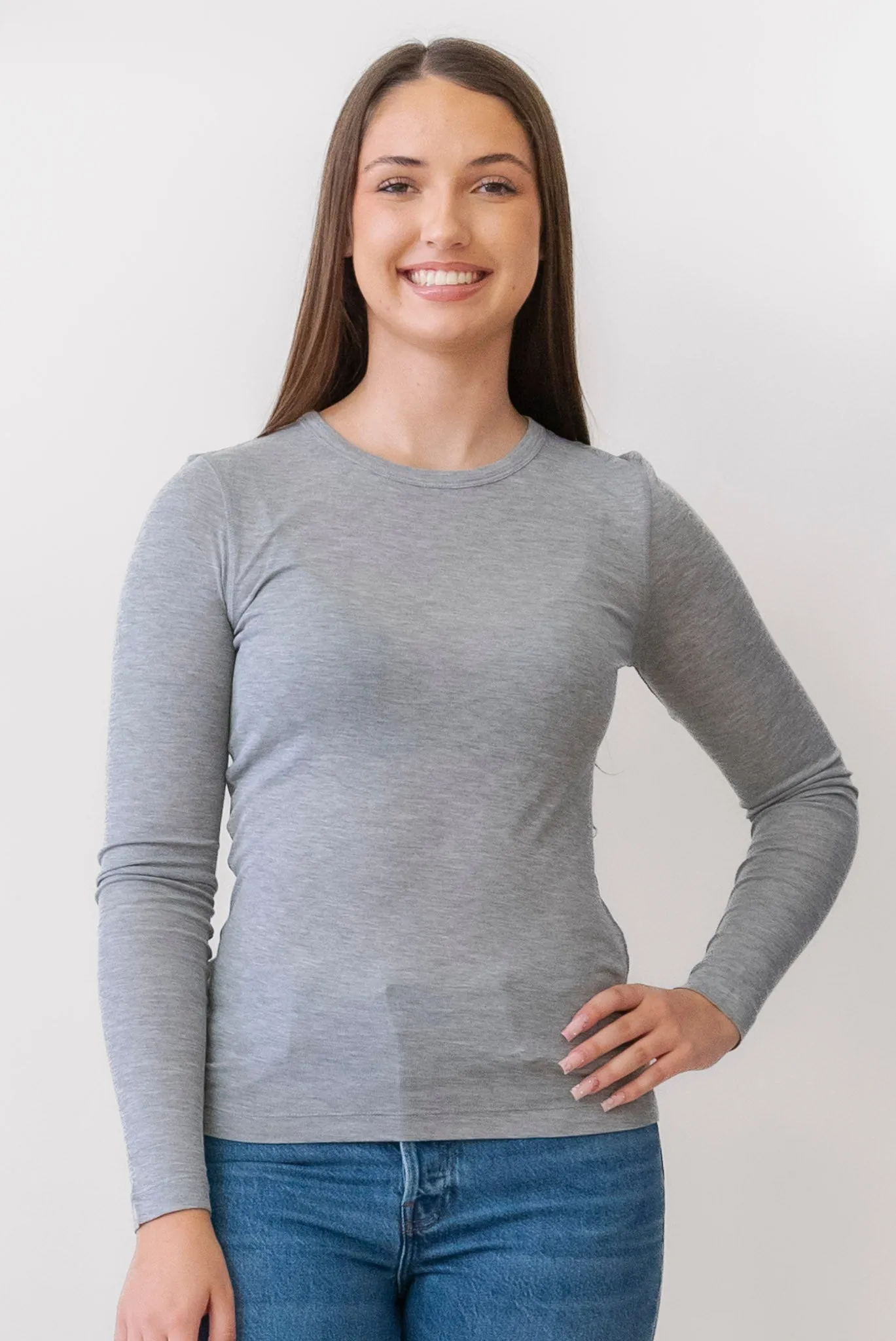 SOPHIE RUE Clef Top GRAY