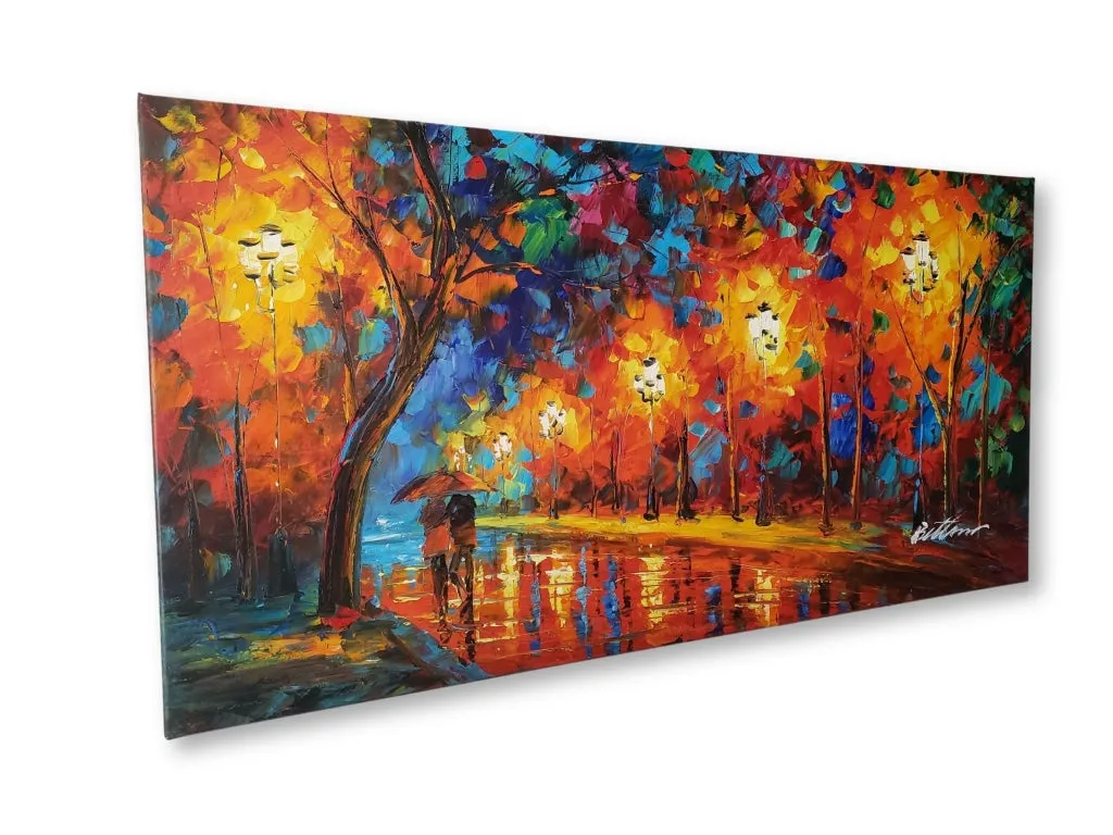 Sous la Pluie - PREMIUM - 48 x 24 in. by E. Bittam