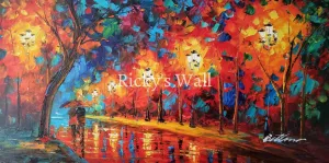 Sous la Pluie - PREMIUM - 48 x 24 in. by E. Bittam