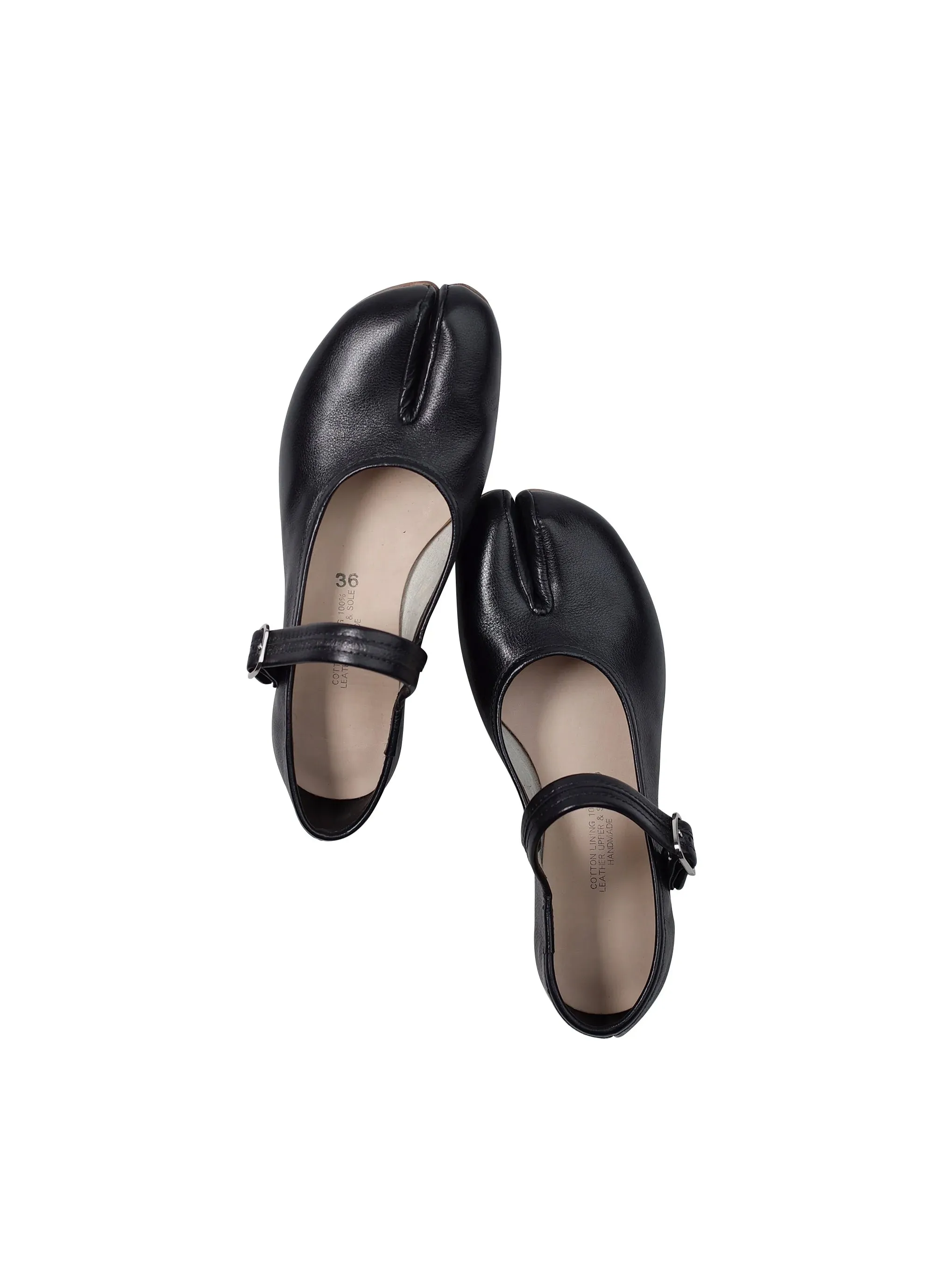 Split-Toe Mary Jane Shoes