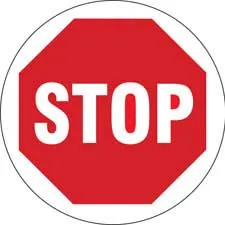 STOP Anti-Slip Floor Sign/Buy online