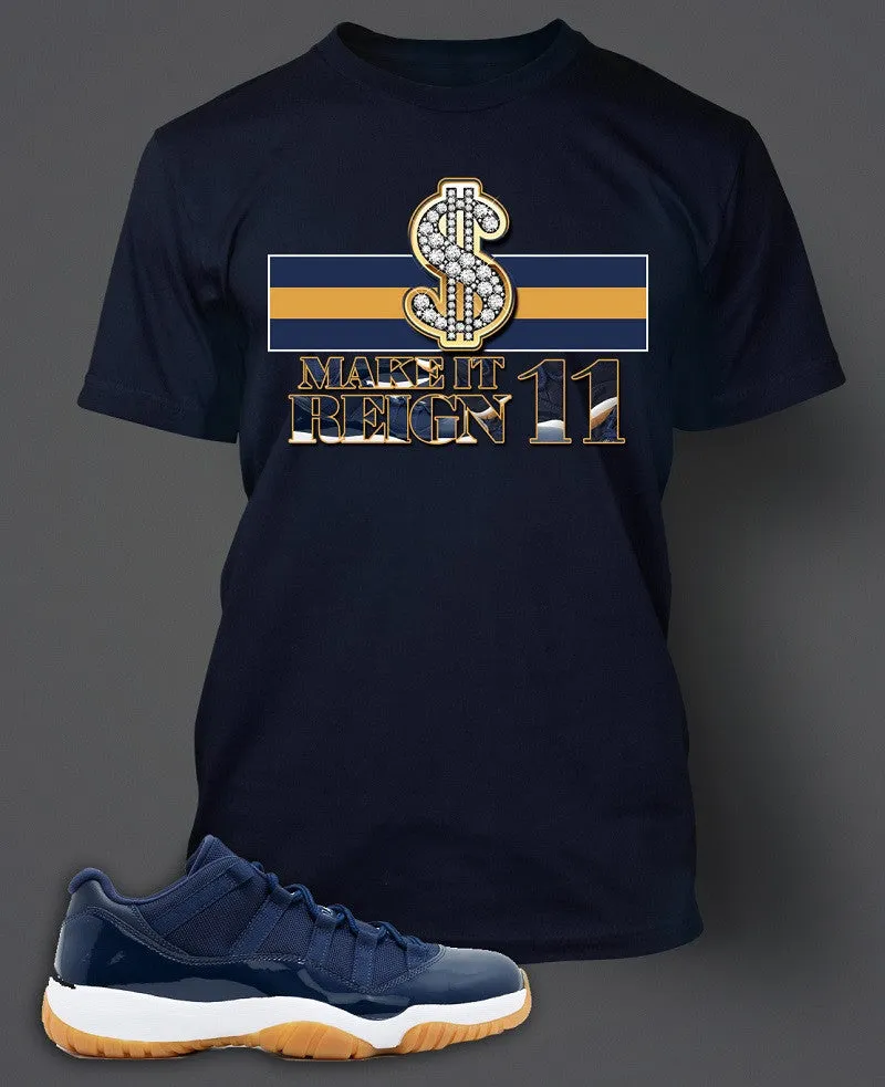 T Shirt To Match Retro Air Jordan 11 Gum Shoe