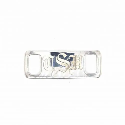 TAGS Sneaker Jewelry: Engraved (Silver, Rhodium & Gold Plated)