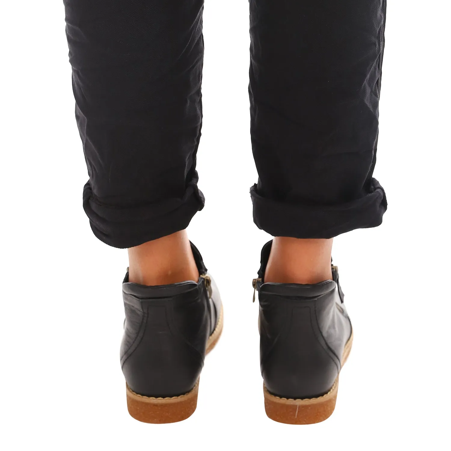 Tallow Leather Boot - Black - RS22