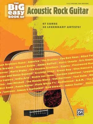 The Big Easy Book of Acoustic Guitar (Easy Guitar Tab)