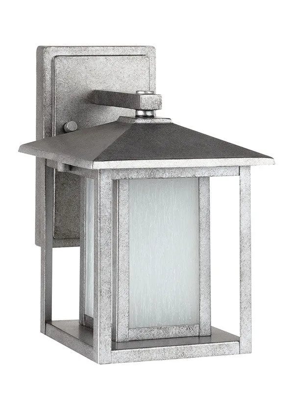 Transitional Minimalism Weathered Pewter