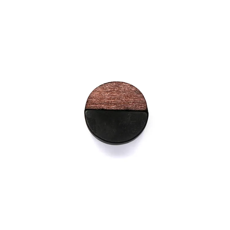 Trendy Black Wood Ring