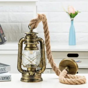 Vintage Kerosene Pendant Lamp