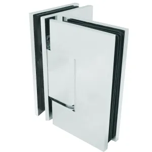 [VIV092] Square Heavy Duty - Glass to Glass 90° (CH, BN, MBL, SB, PN, BBRZ, GM, ORB, W, AB, PB)