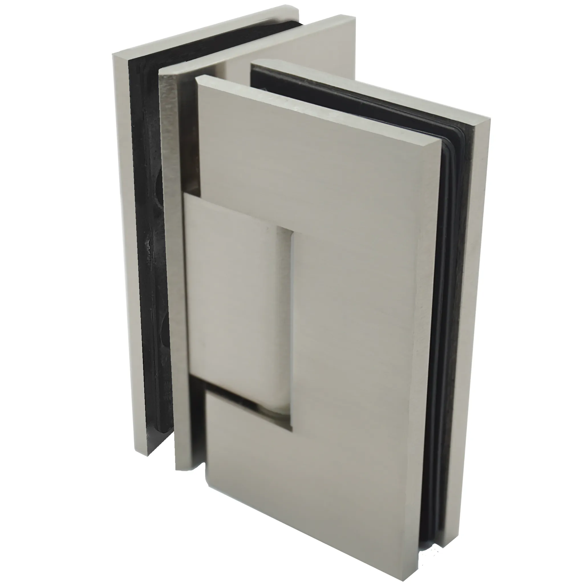 [VIV092] Square Heavy Duty - Glass to Glass 90° (CH, BN, MBL, SB, PN, BBRZ, GM, ORB, W, AB, PB)