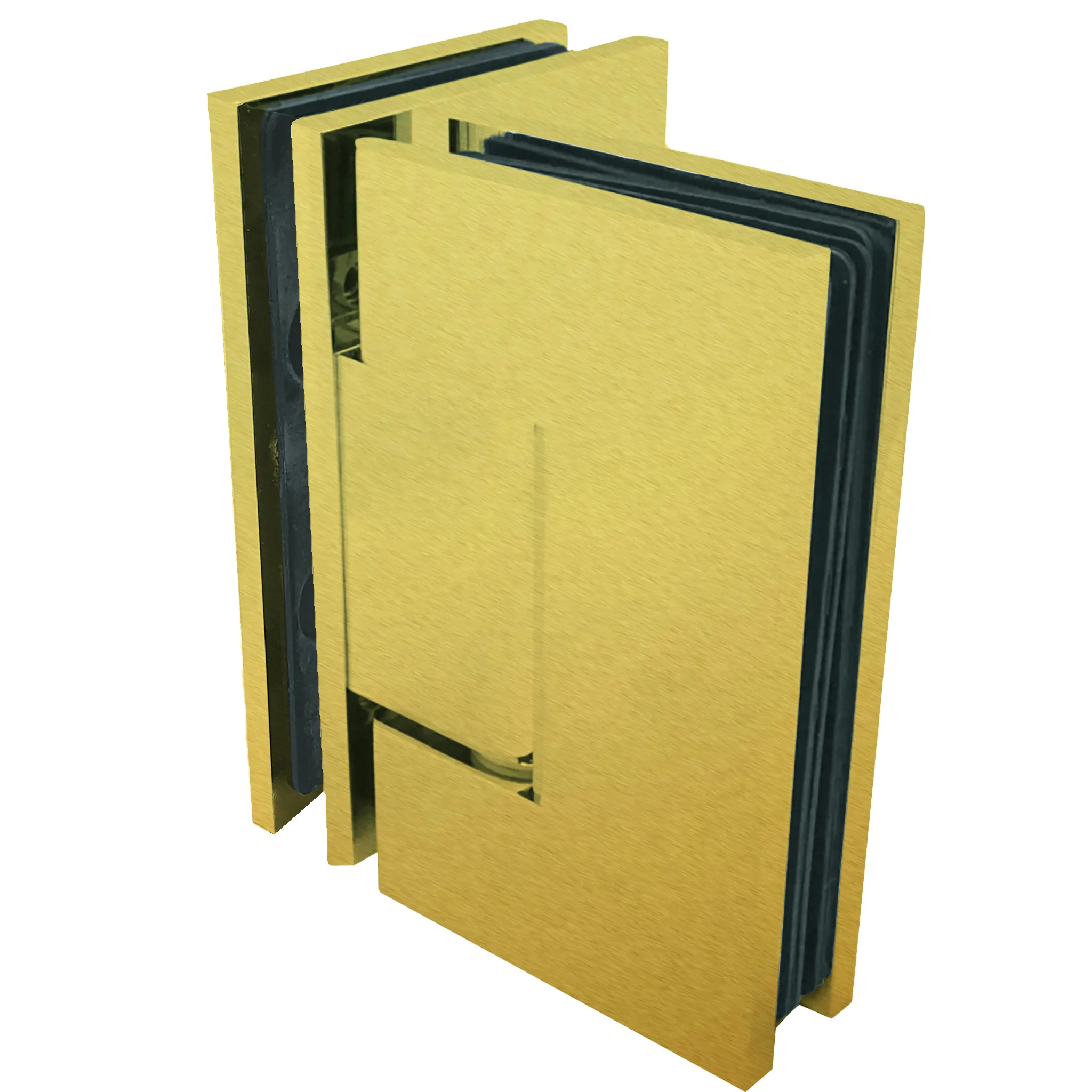 [VIV092] Square Heavy Duty - Glass to Glass 90° (CH, BN, MBL, SB, PN, BBRZ, GM, ORB, W, AB, PB)
