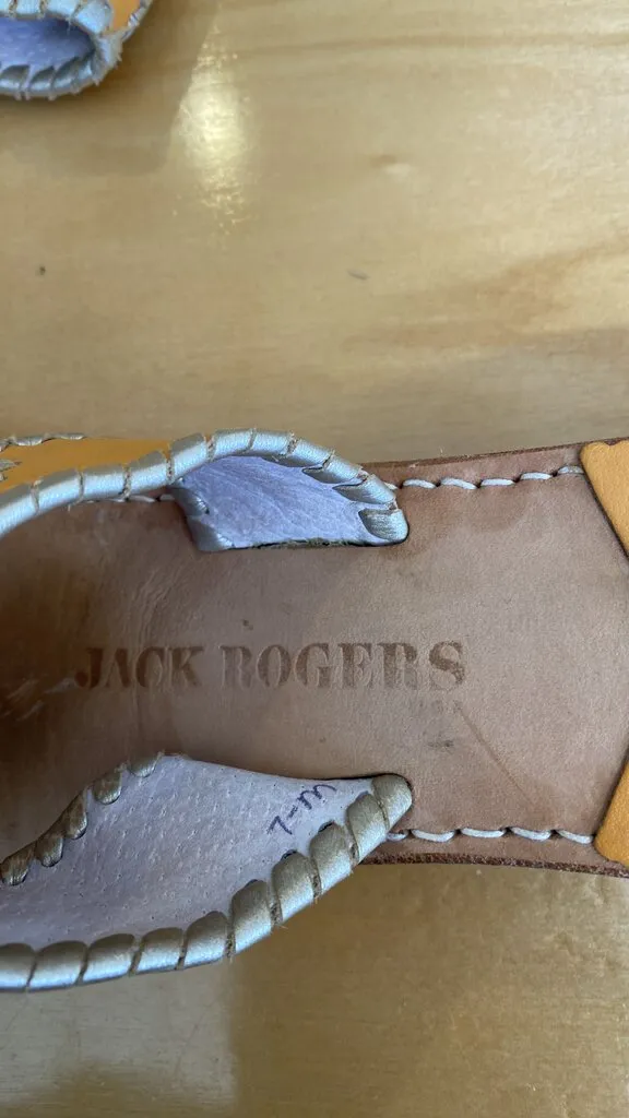 Whipstitch Leather Sandals