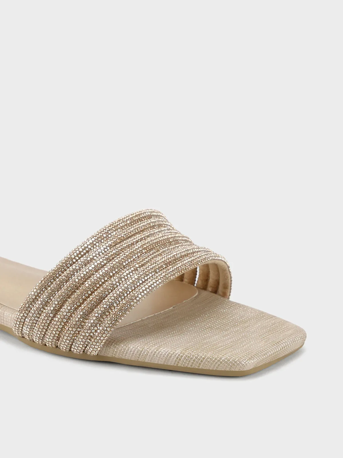 Womens "CASRYST" Flat Summer Slippers