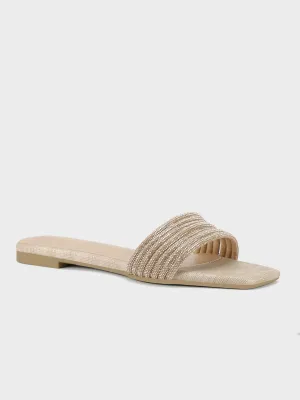 Womens "CASRYST" Flat Summer Slippers