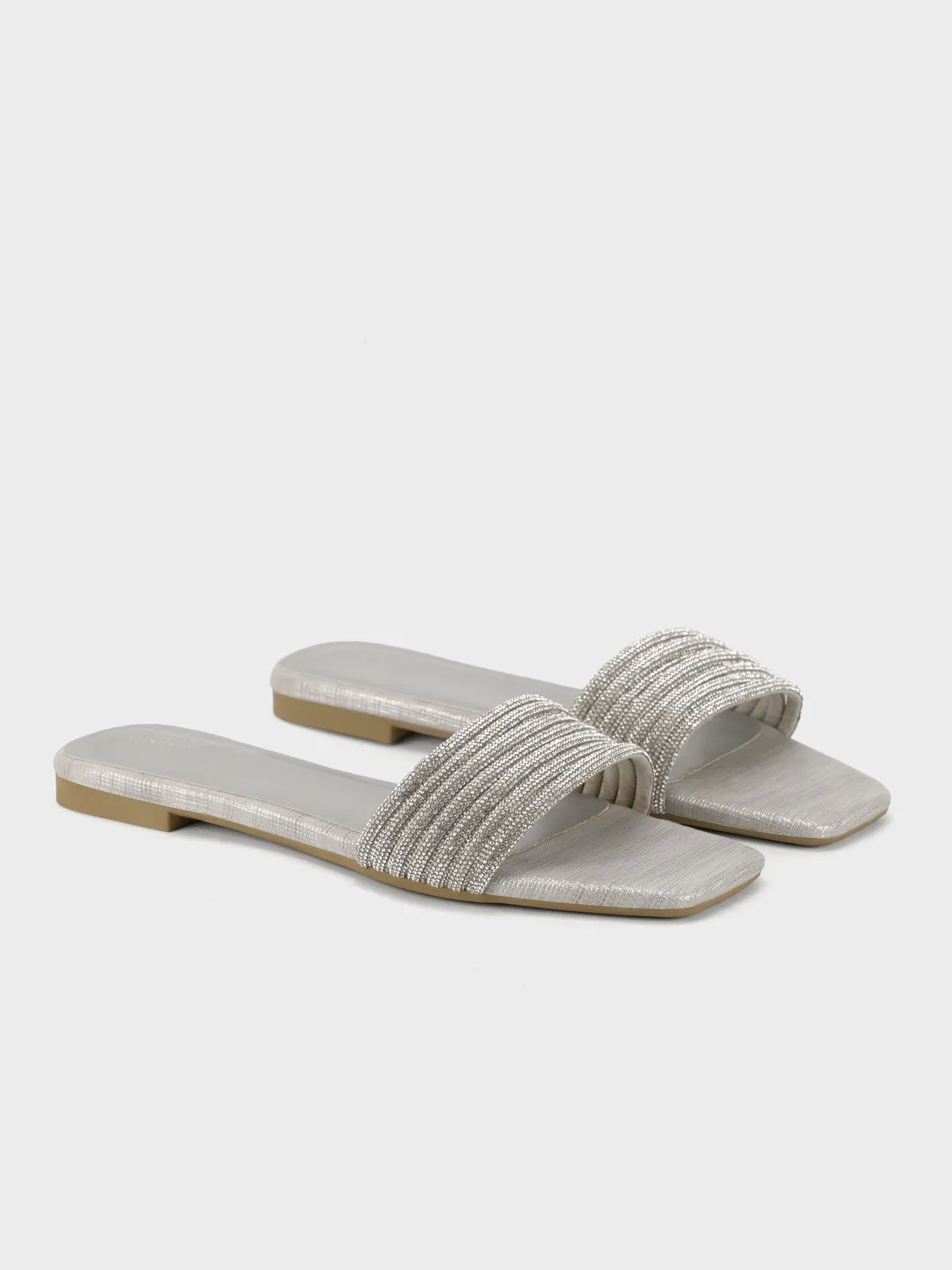 Womens "CASRYST" Flat Summer Slippers