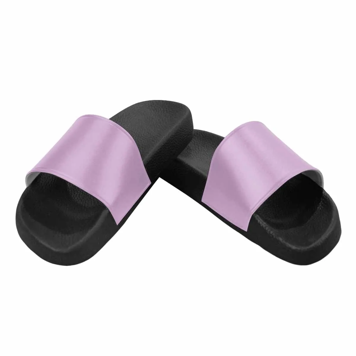 Womens Slide Sandals - Lilac Purple